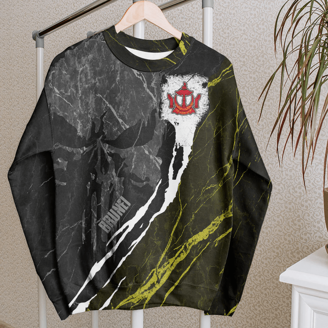 Clothing Brunei Sweatshirt Skull Pro Jersey