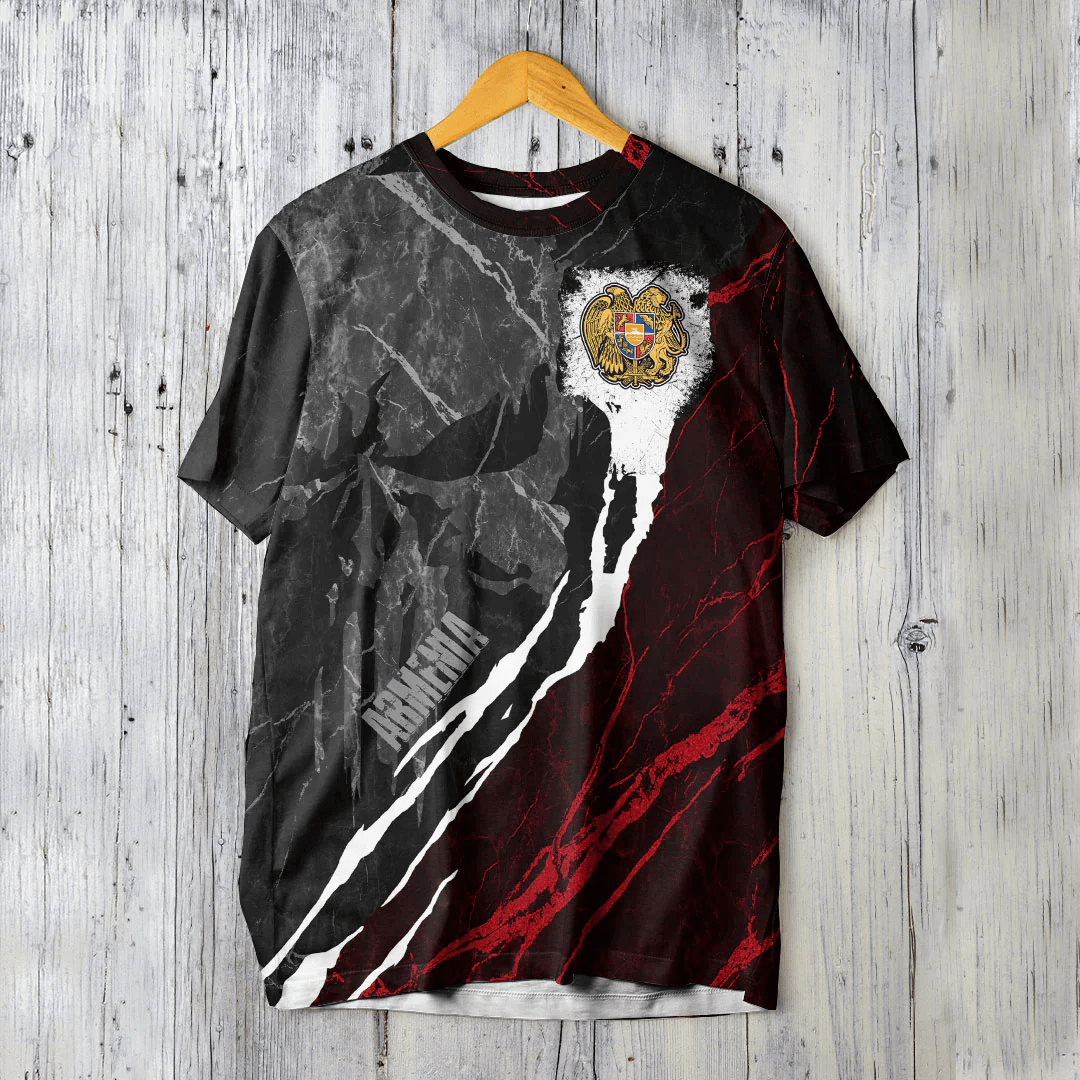 Clothing Armenia T Shirt Skull Pro Jersey