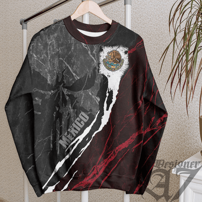 Clothing Mexico Sweatshirt Skull Pro Jersey
