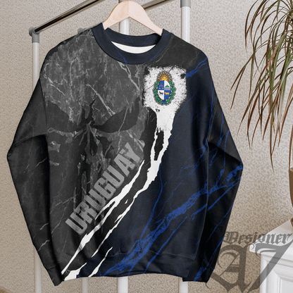 Clothing Uruguay Sweatshirt Skull Pro Jersey