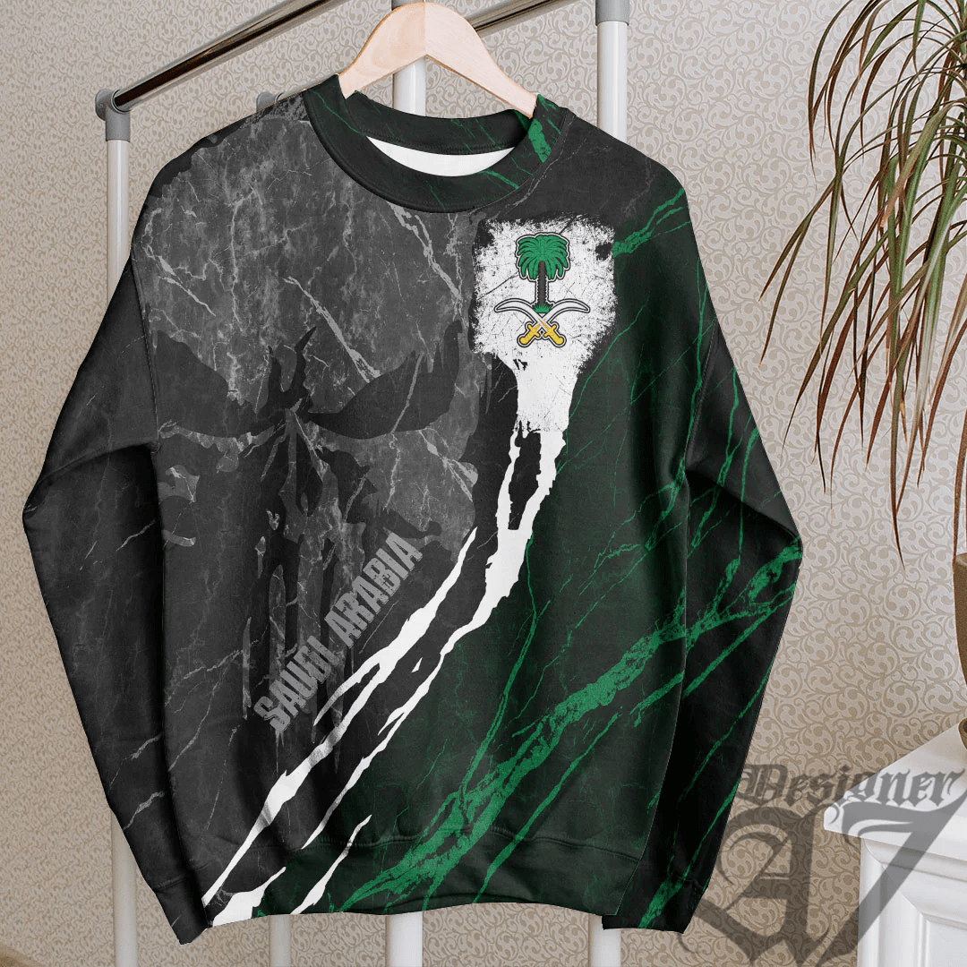 Clothing Saudi Arabia Sweatshirt Skull Pro Jersey