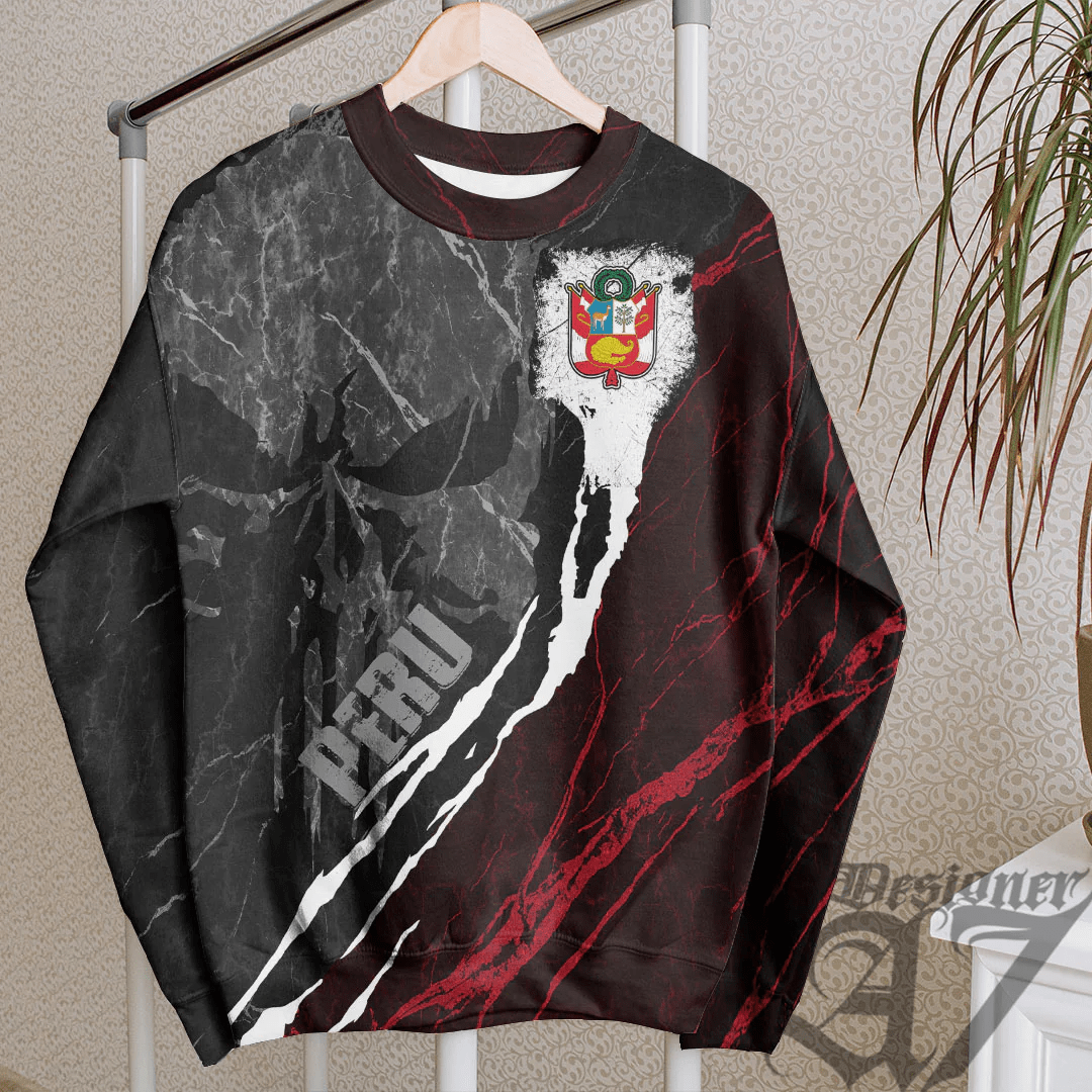 Clothing Peru Sweatshirt Skull Pro Jersey