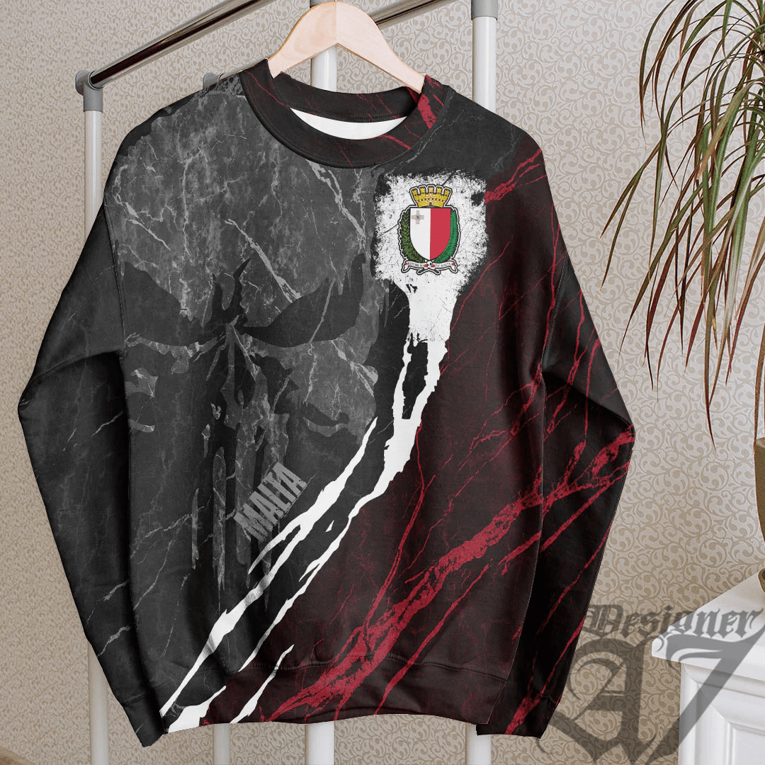 Clothing Malta Sweatshirt Skull Pro Jersey