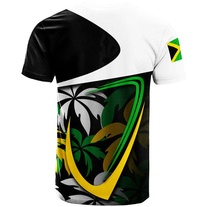 Jamaica T Shirt Jamaica Palm Tree Style