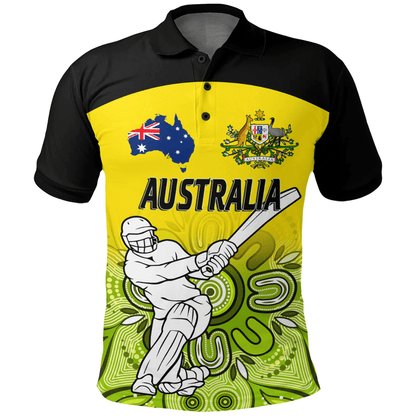 Polo Shirts  Custom Australia Cricket Style