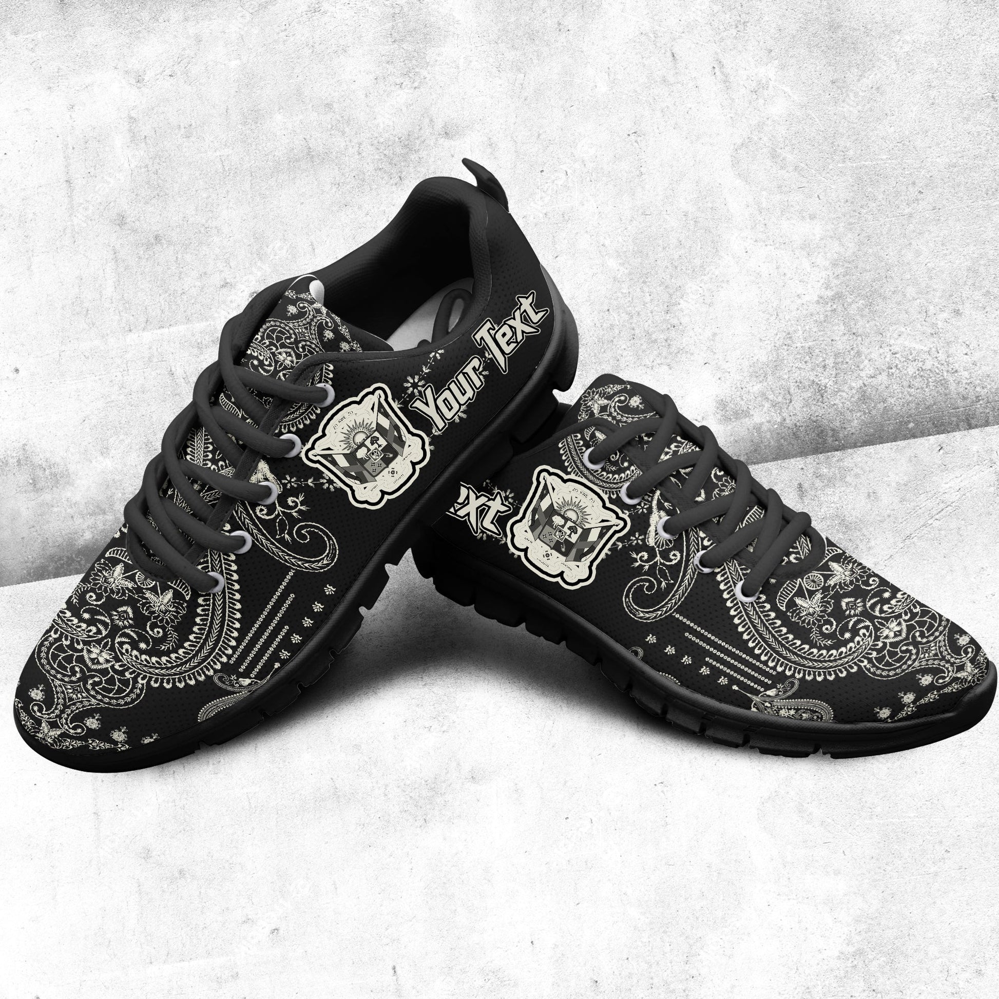 Africa Shoes Central African Sneakers African Dashiki Art Baroque and Multi Flower