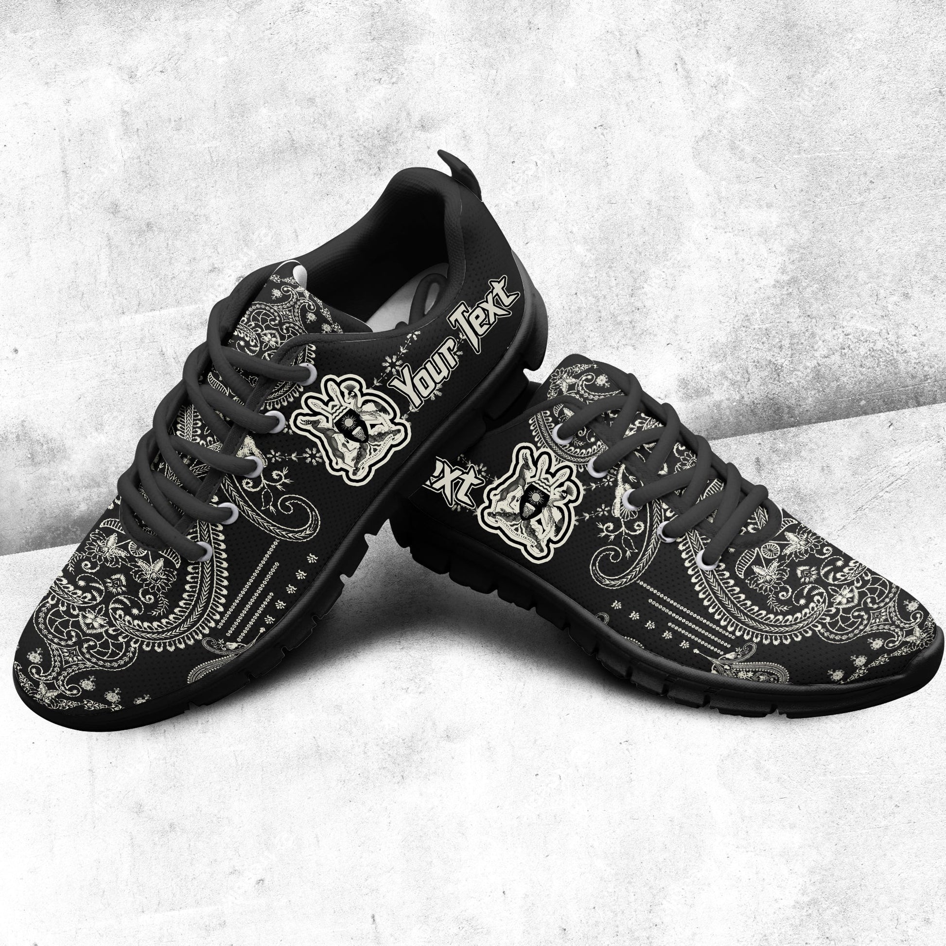 Africa Shoes Uganda Sneakers African Dashiki Art Baroque and Multi Flower