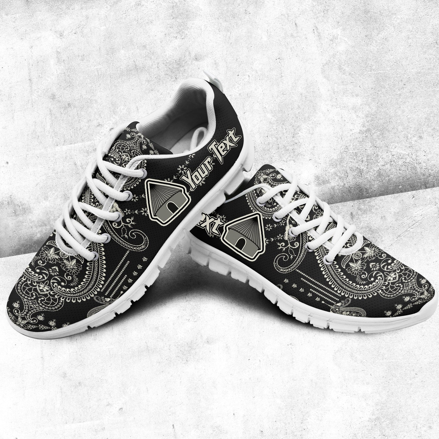 Africa Shoes Southern Nations Ethiopia National Regional State Sneakers African Dashiki Art Baroque and Multi Flower