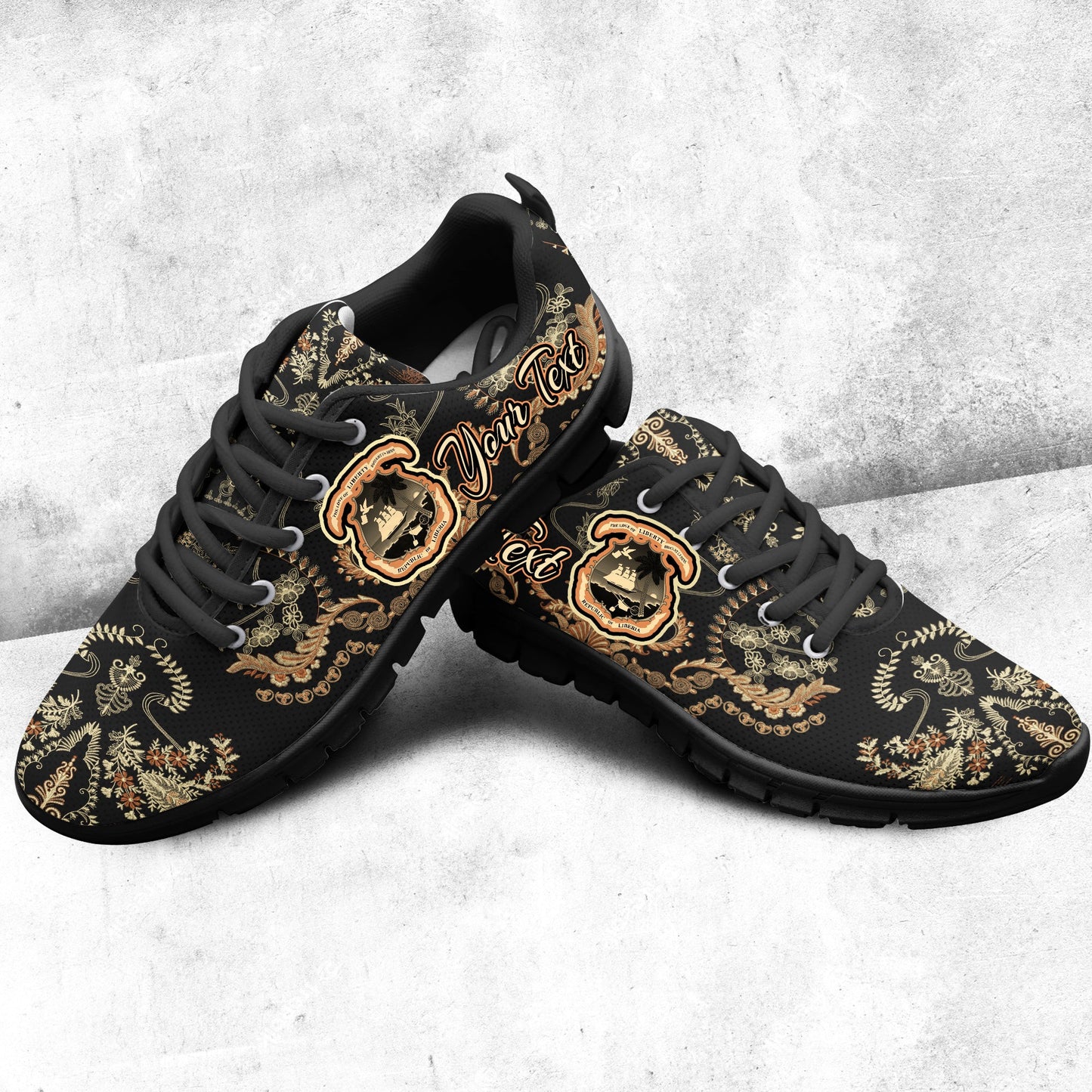Africa Shoes Liberia Sneakers Vintage Traditional African Dashiki