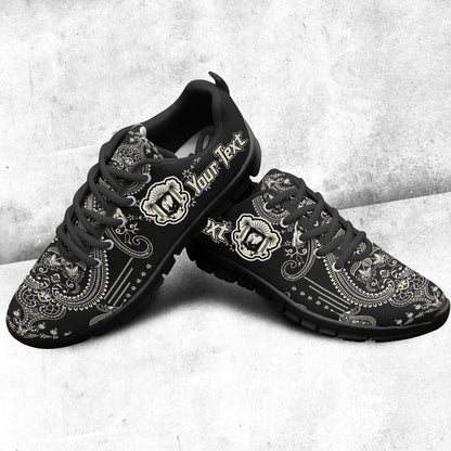 Africa Shoes Ivory Coast Sneakers African Dashiki Art Baroque and Multi Flower