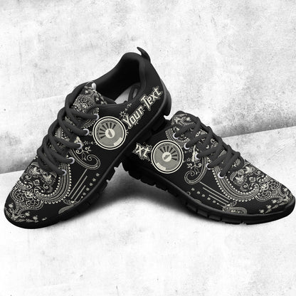 Africa Shoes Madagascar Sneakers African Dashiki Art Baroque and Multi Flower