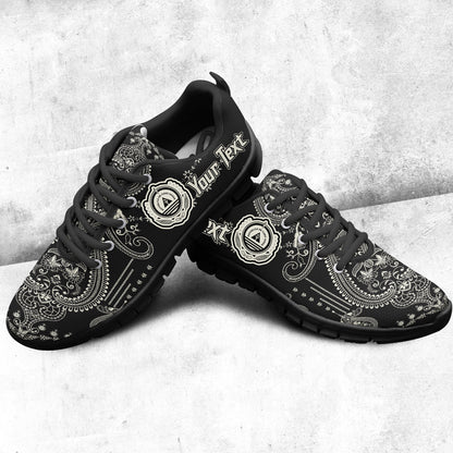 Africa Shoes Cape Verde Sneakers African Dashiki Art Baroque and Multi Flower