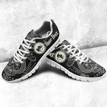 Africa Shoes Algeria Sneakers African Dashiki Art Baroque and Multi Flower