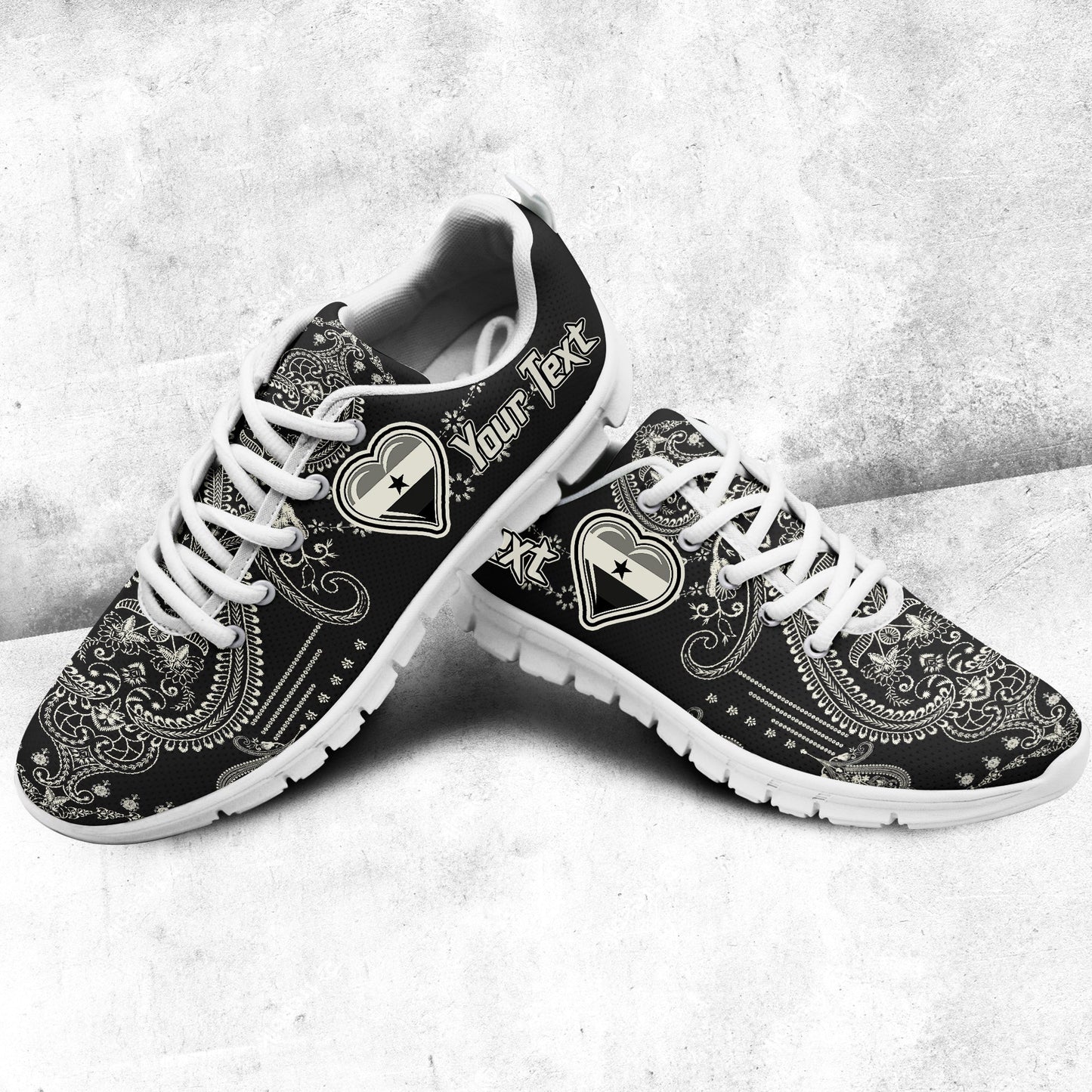 Africa Shoes Gambella Ethiopia National Regional State Sneakers African Dashiki Art Baroque and Multi Flower