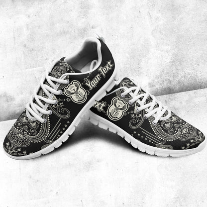 Africa Shoes South Africa Sneakers African Dashiki Art Baroque and Multi Flower