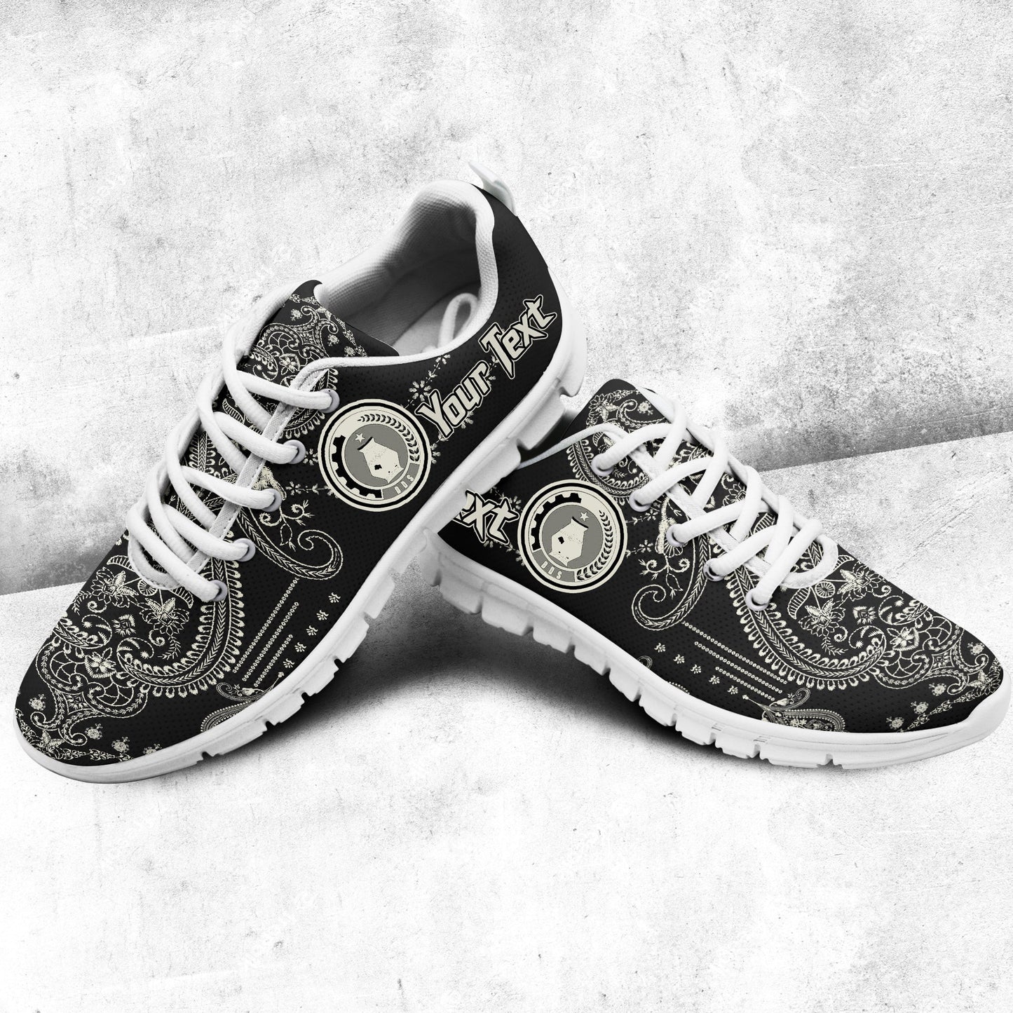 Africa Shoes Somali Ethiopia National Regional State Sneakers African Dashiki Art Baroque and Multi Flower