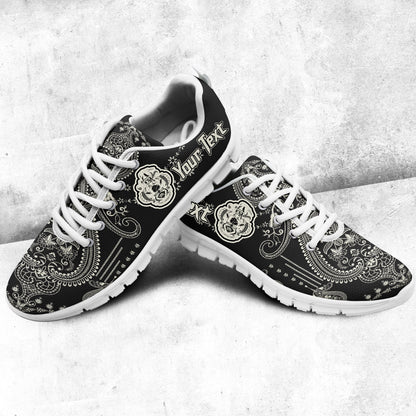 Africa Shoes Seychelles Sneakers African Dashiki Art Baroque and Multi Flower