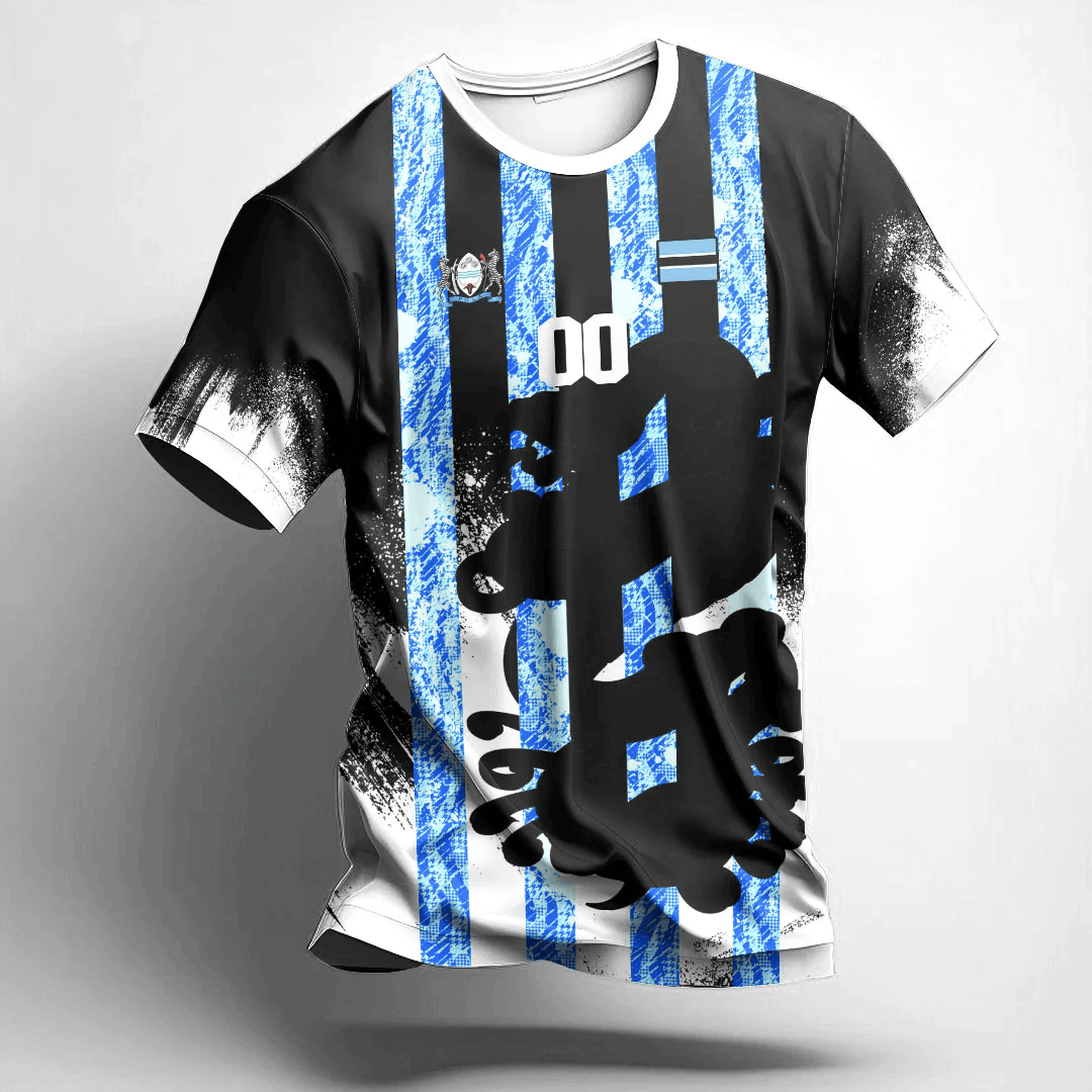 Africa Clothing Botswana Black Version T Shirt Snake Jersey