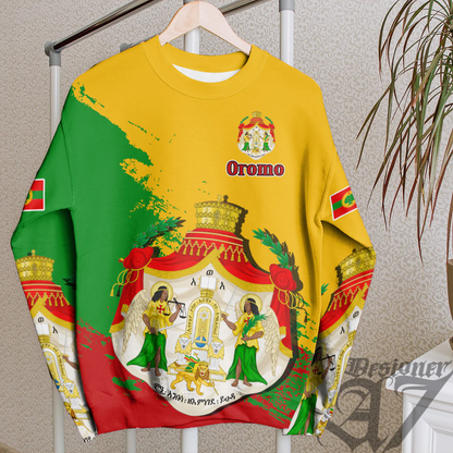 Clothing Oromo Yellow Verison Special SweatShirt