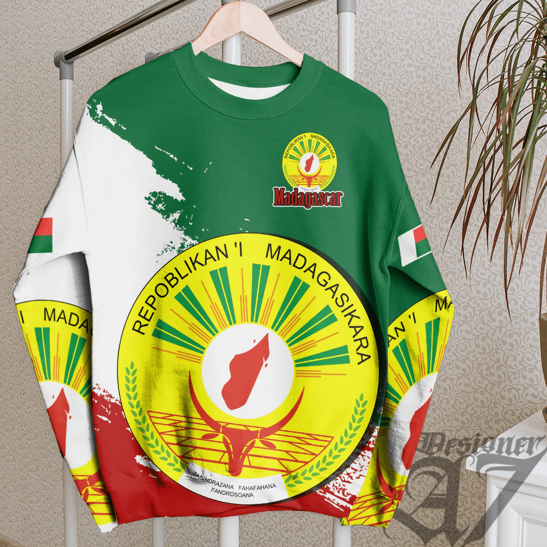 Clothing Madagascar Green Version Special SweatShirt