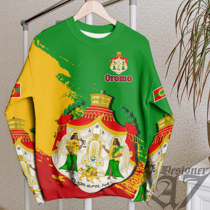 Clothing Oromo Green Version Special SweatShirt