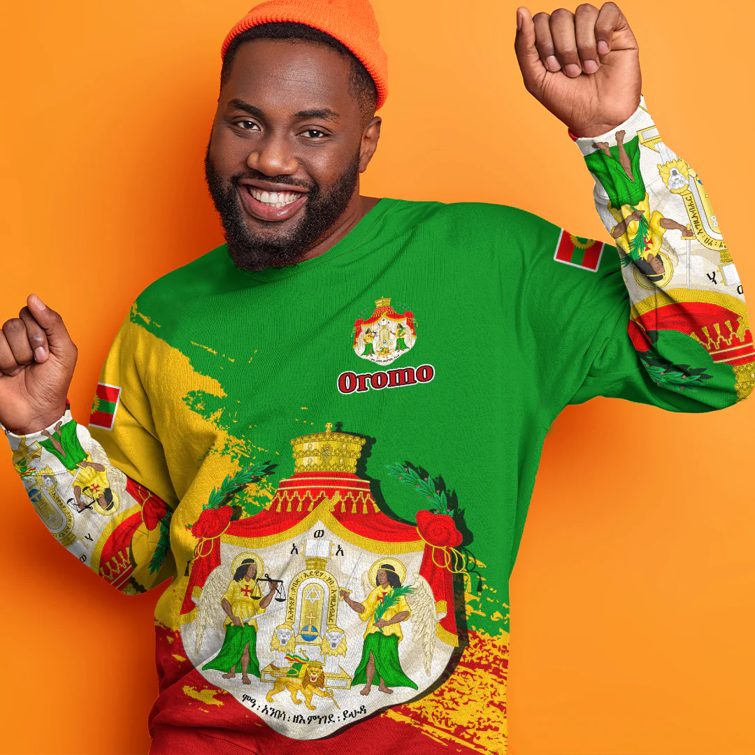 Clothing Oromo Green Version Special SweatShirt