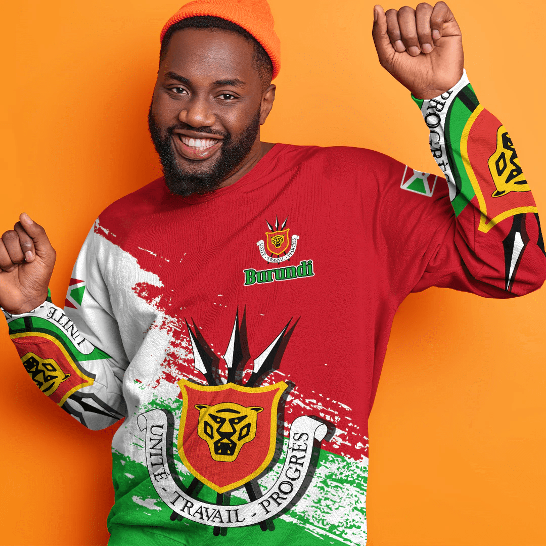 Clothing Burundi Red Verison Special SweatShirt
