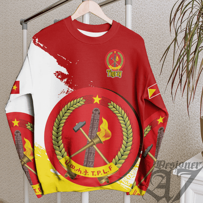 Clothing Tigray Red Version Ethiopia National Regional States Special SweatShirt
