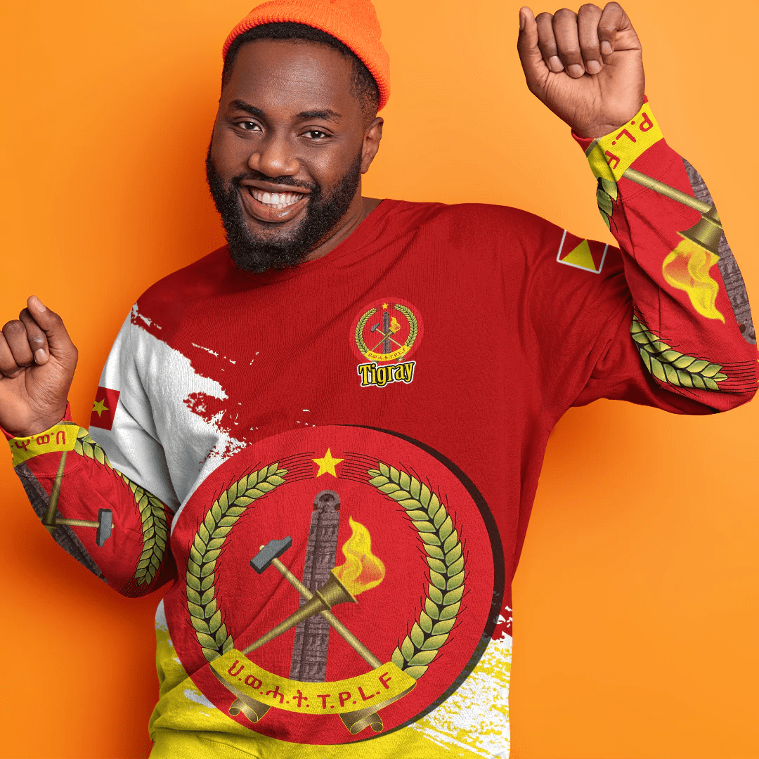 Clothing Tigray Red Version Ethiopia National Regional States Special SweatShirt