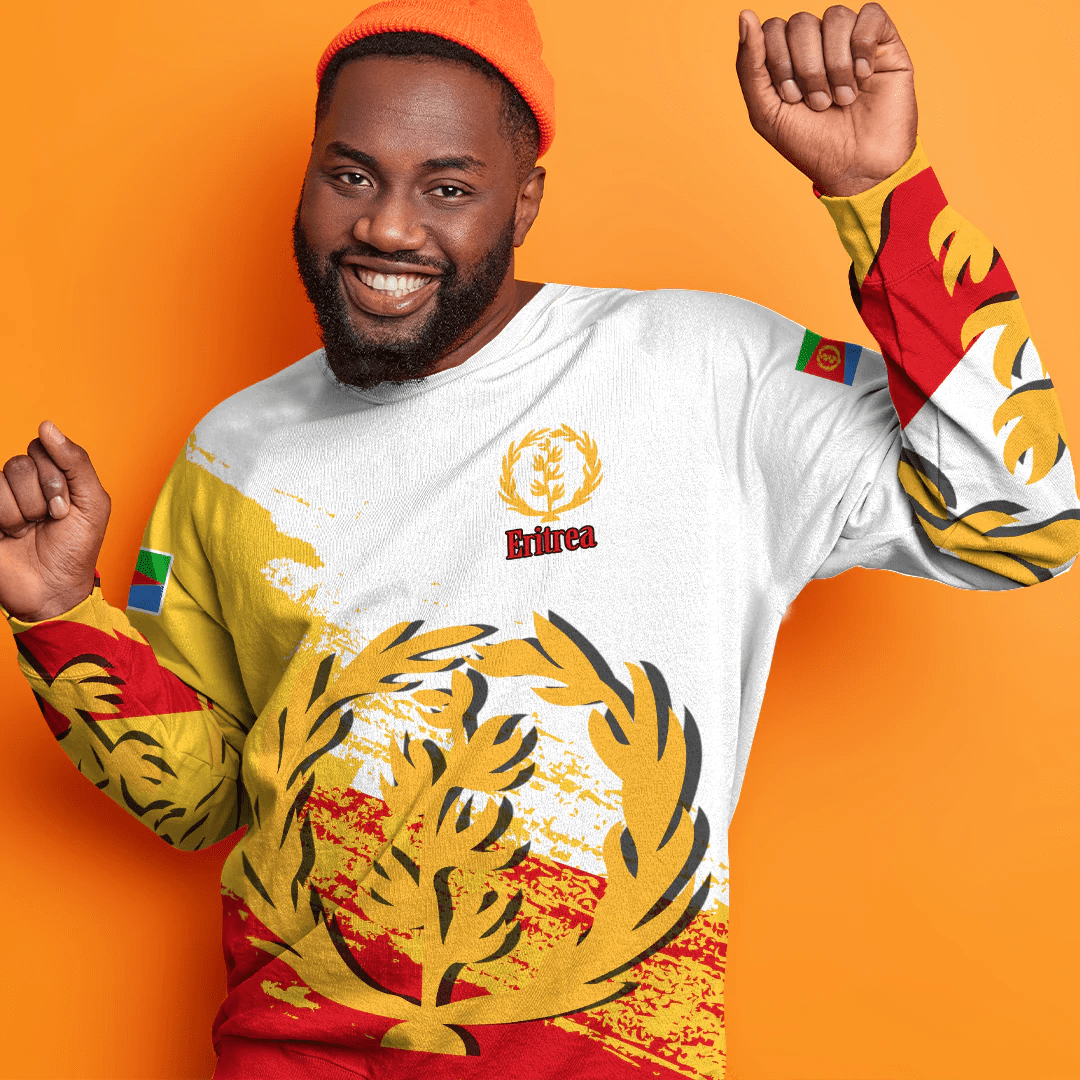 Clothing Eritrea White Version Special SweatShirt
