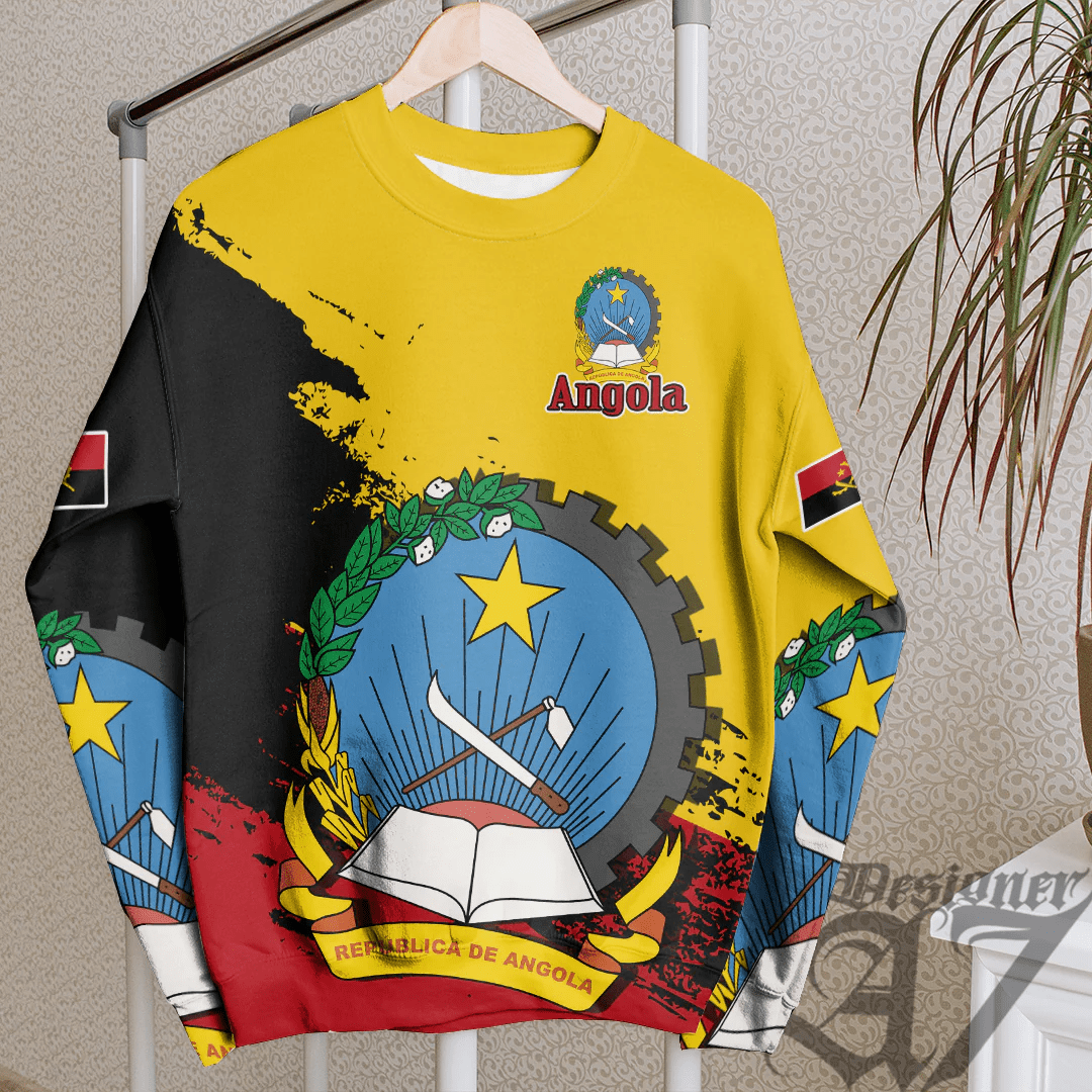 Clothing Angola Yellow Version Special SweatShirt