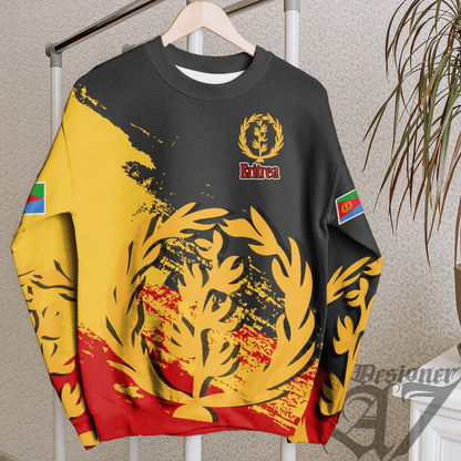 Clothing Eritrea Black Version Special SweatShirt