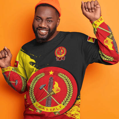Clothing Tigray Black Version Ethiopia National Regional States Special SweatShirt