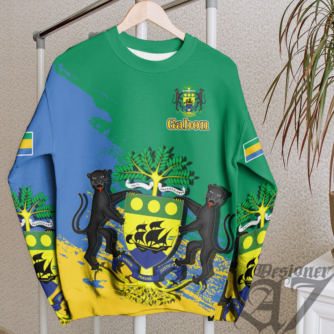 Clothing Gabon Green Version Special SweatShirt