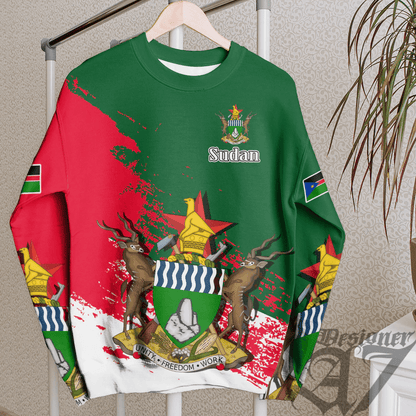 Clothing Sudan Green Version Special SweatShirt