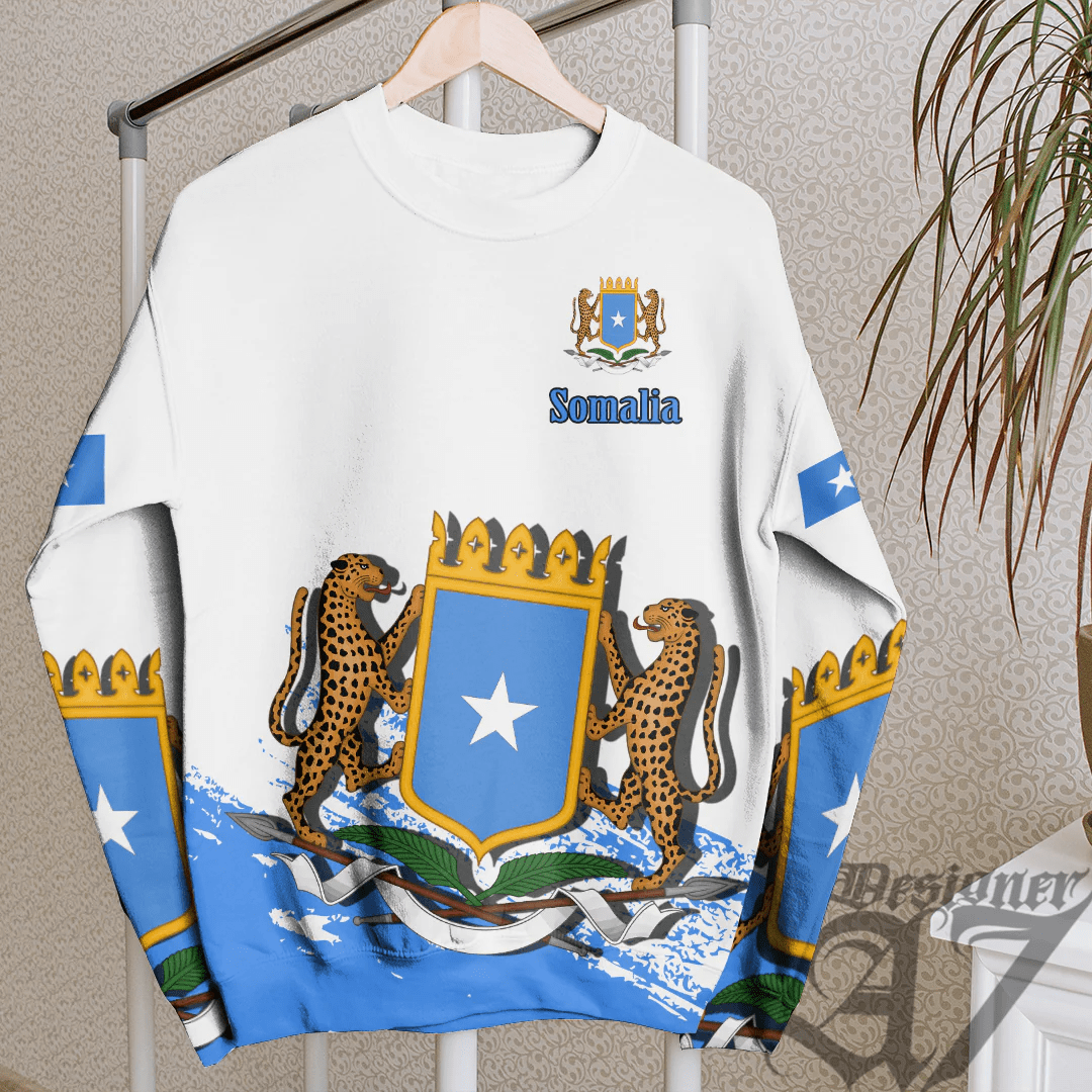 Clothing Somalia White Version Special SweatShirt