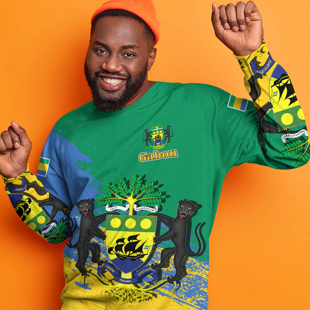 Clothing Gabon Green Version Special SweatShirt