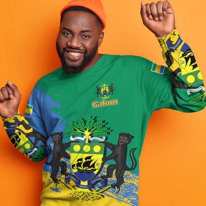 Clothing Gabon Green Version Special SweatShirt