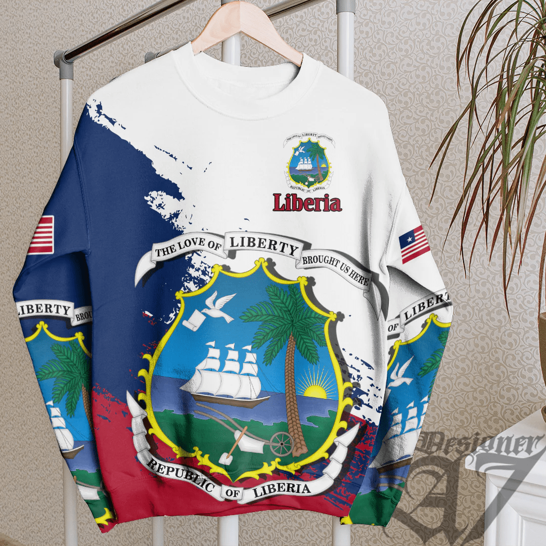 Clothing Liberia White Version Special SweatShirt