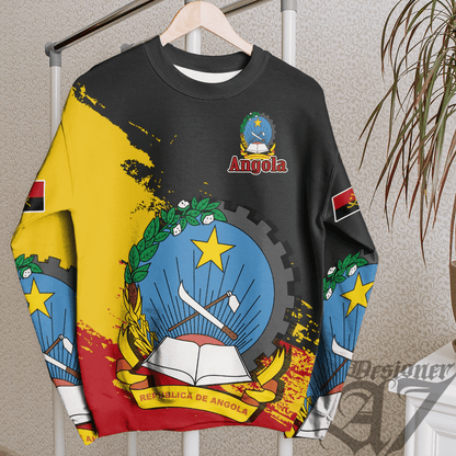 Clothing Angola Black Version Special SweatShirt