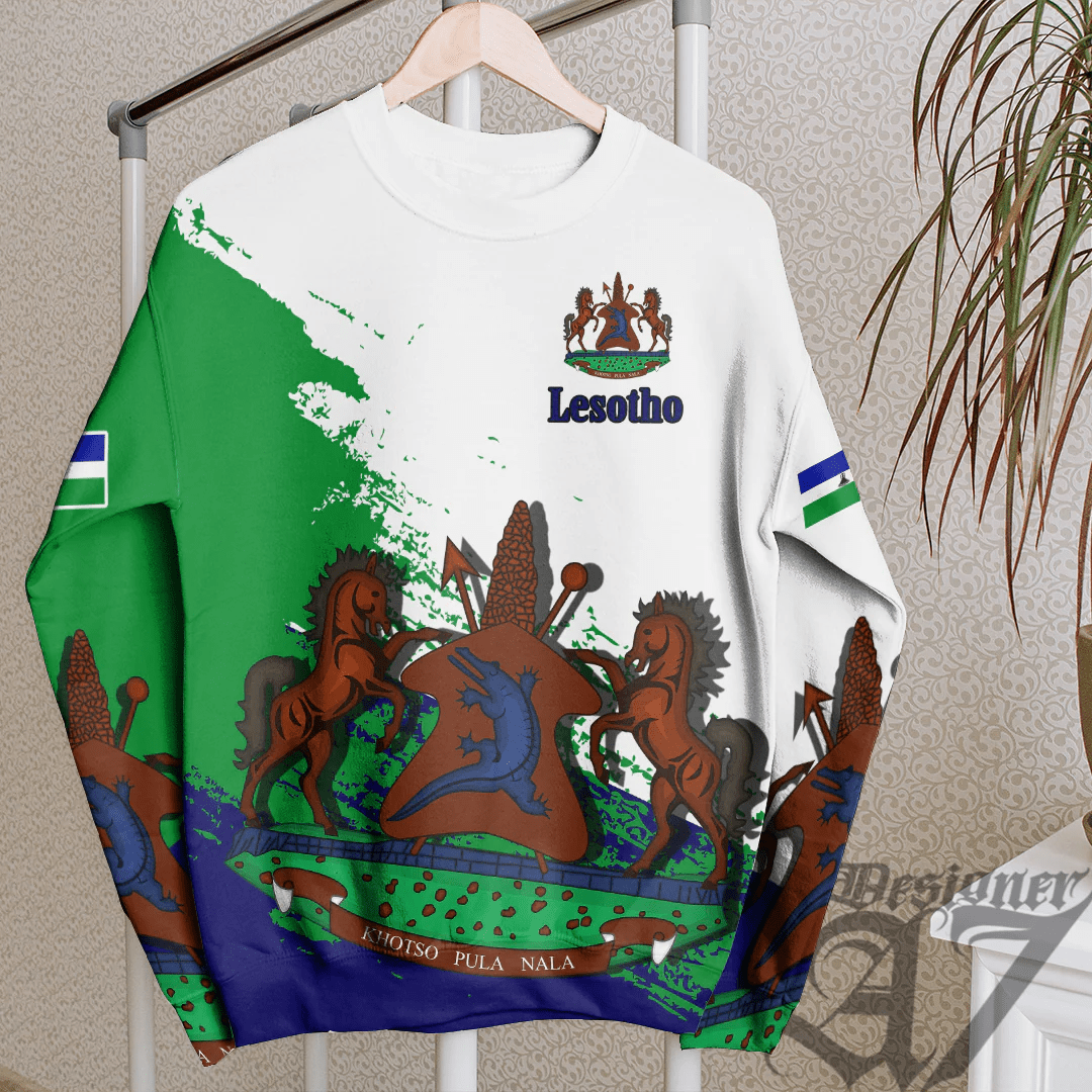Clothing Lesotho White Version Special SweatShirt