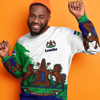 Clothing Lesotho White Version Special SweatShirt