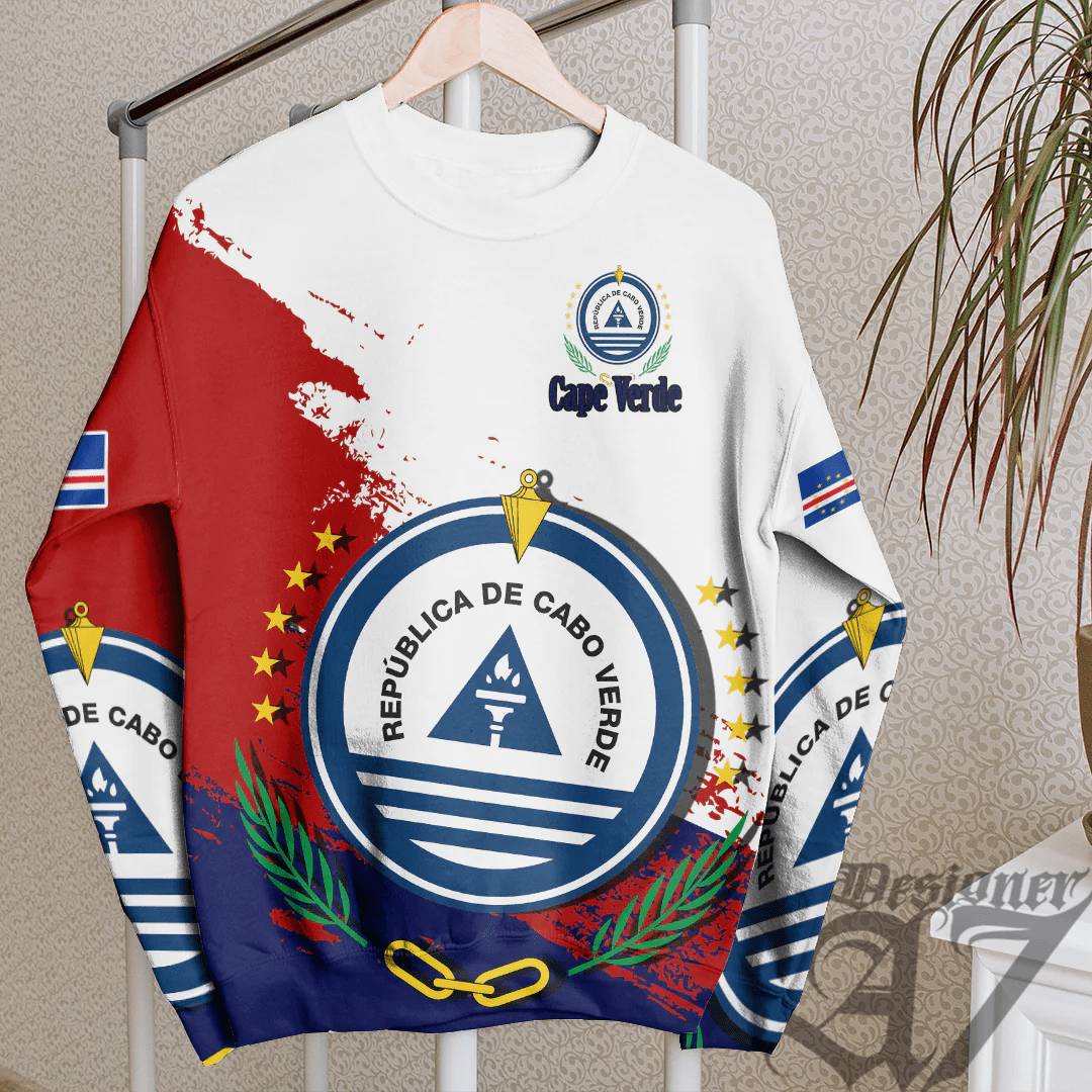 Clothing Cape Verde White Version Special SweatShirt