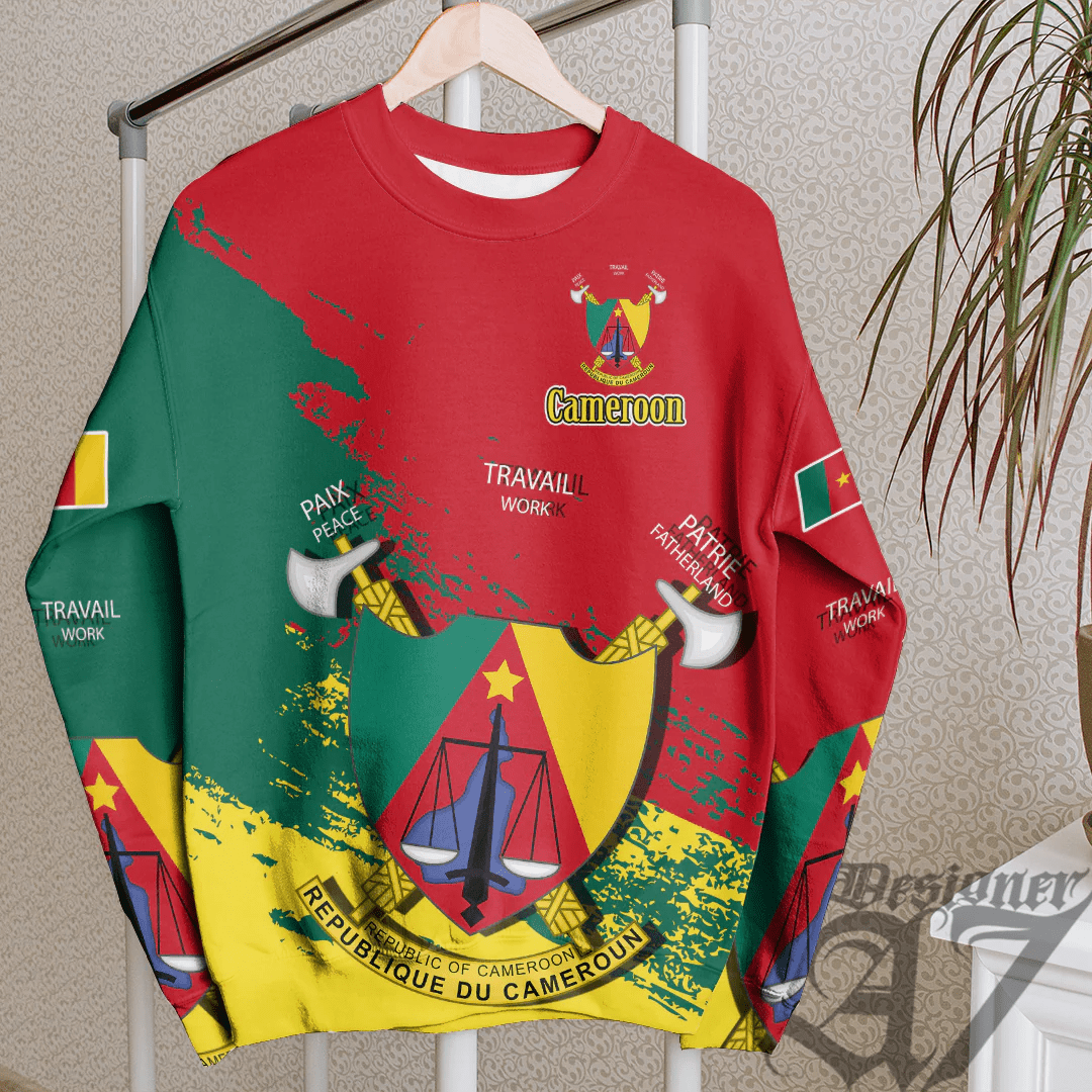 Clothing Cameroon Red Version Special SweatShirt
