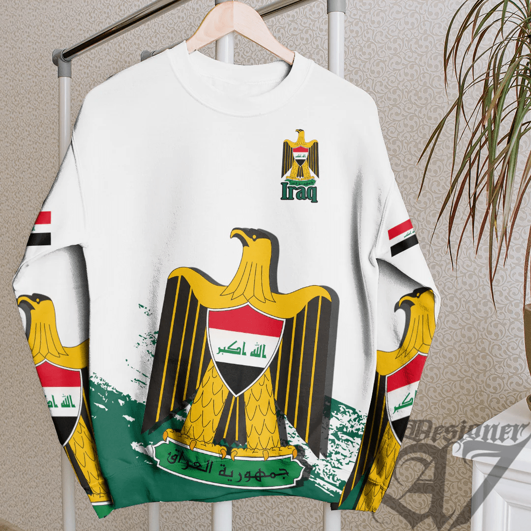 Clothing Iraq White Version Special SweatShirt
