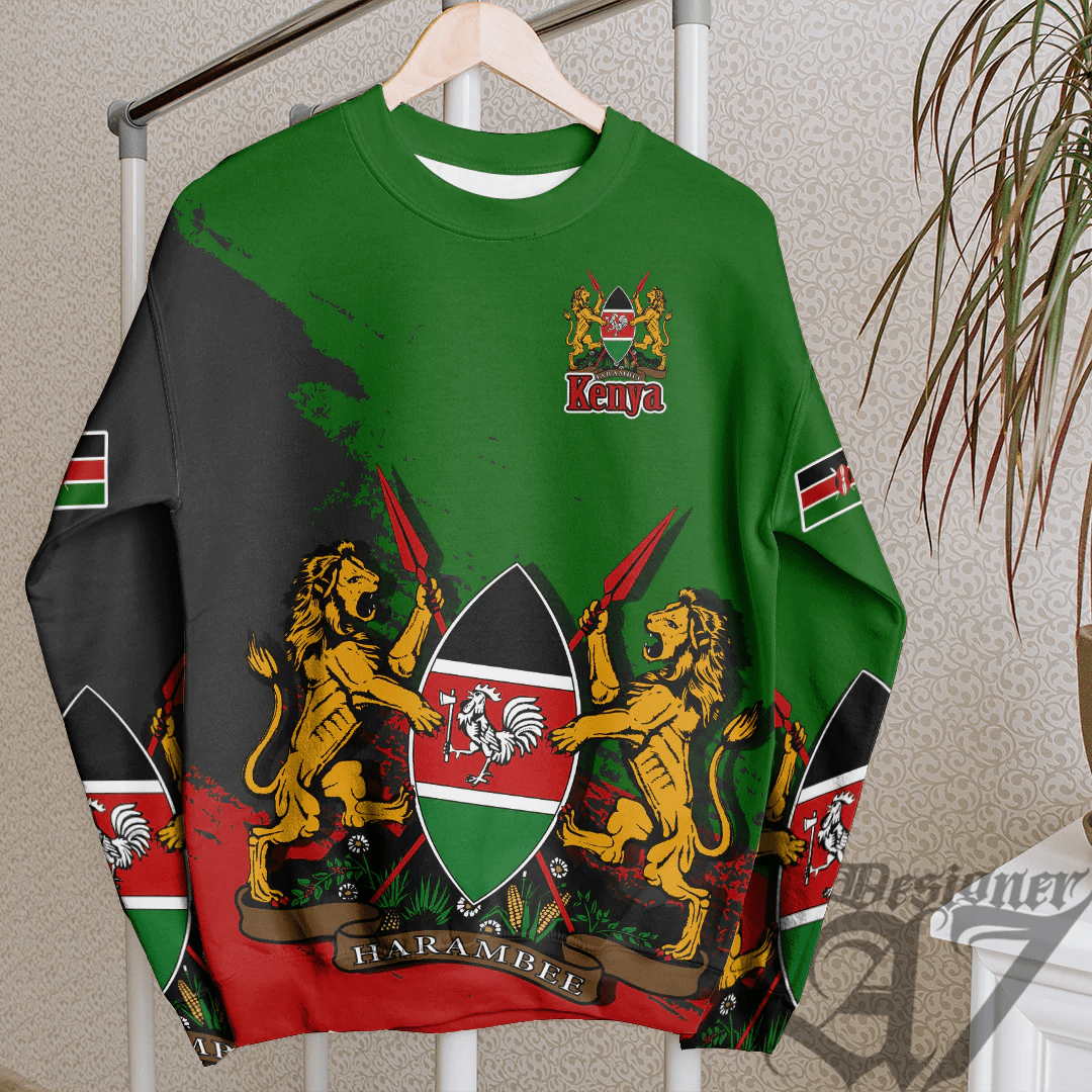 Clothing Kenya Green Version Special SweatShirt