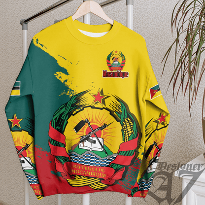 Clothing Mozambique Yellow Version Special SweatShirt
