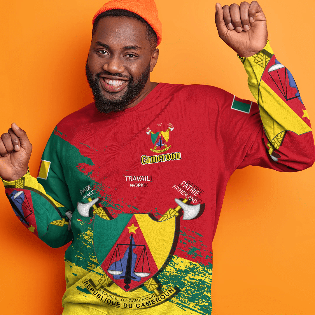 Clothing Cameroon Red Version Special SweatShirt
