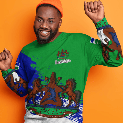 Clothing Lesotho Green Version Special SweatShirt