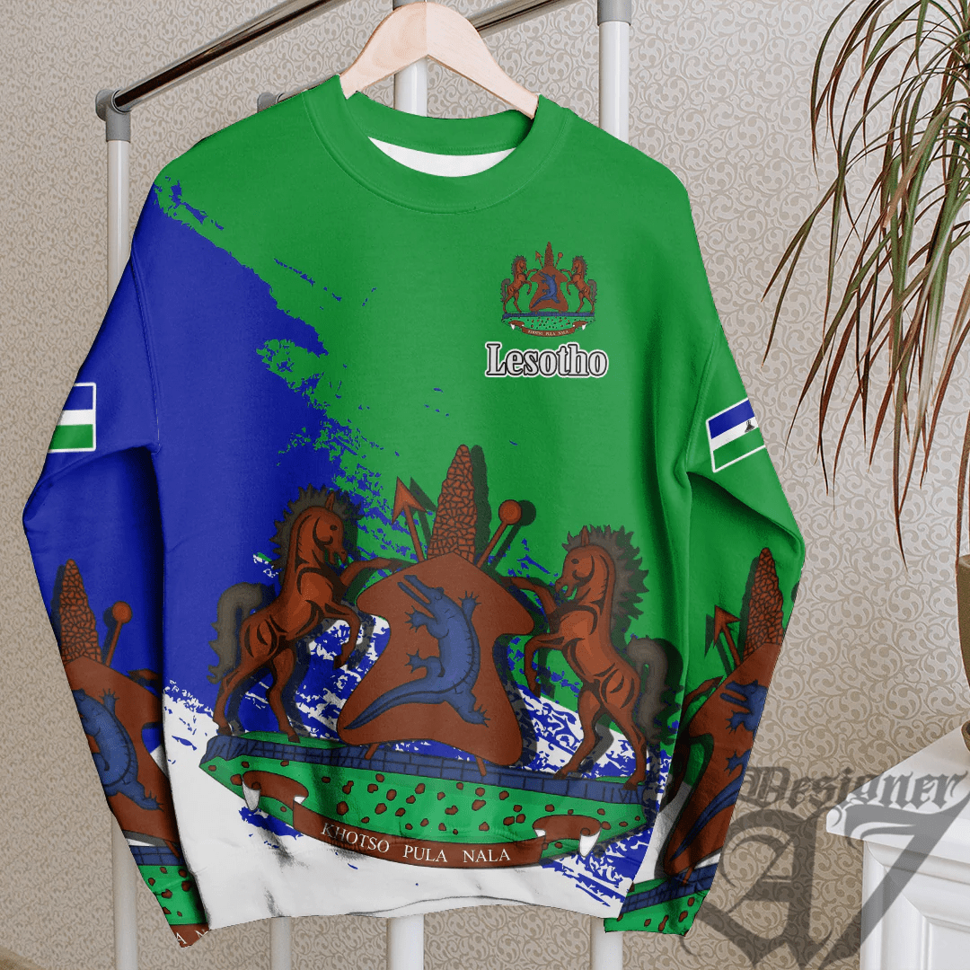 Clothing Lesotho Green Version Special SweatShirt